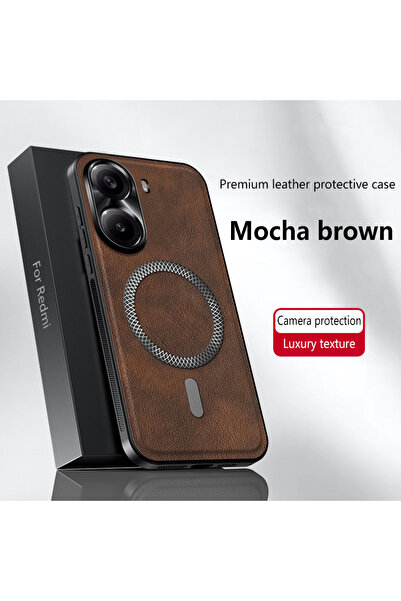 choice2 Poco x7 pro Brown Case for Mi POCO X6 X7 Pro M7 Pro 5G Cover Soft Sho...
