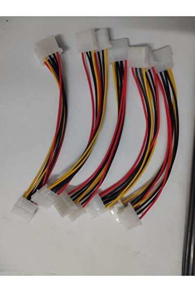 Choice1 5pieces 4Pin PSW Power IDE Y Molex Splitter Cable LP4 Molex J29 Male ...