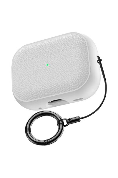 Choice3 غطاء أبيض لـ AirPods Pro 3، غلاف واقي من الجلد الناعم TPU بتصميم أنيق...