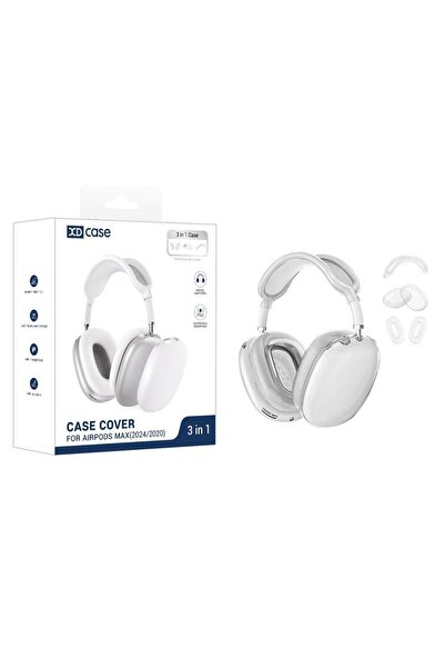 Choice1 حافظة حماية شفافة من XDcase 3 في 1 مصنوعة من مادة TPU لسماعات AirPods...