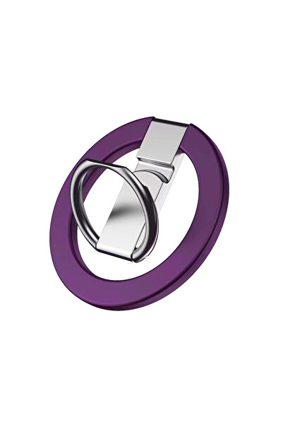 choice2 PURPLE For Magnetic Finger Clasp 3 Sections Shimmering Powder Simplic...