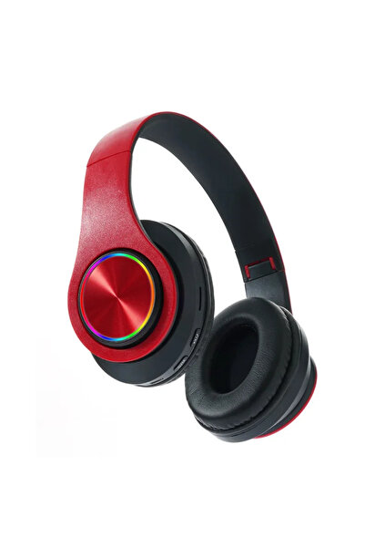Choice Red Wireless Headphones Foldable Bluetooth Headsets With Mic Stereo Ea...