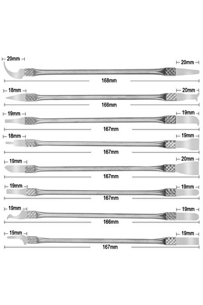 Choice 8pcs 8Pcs Ultra Thin IC Chip CPU Blade Knife Motherboard Maintenance U...