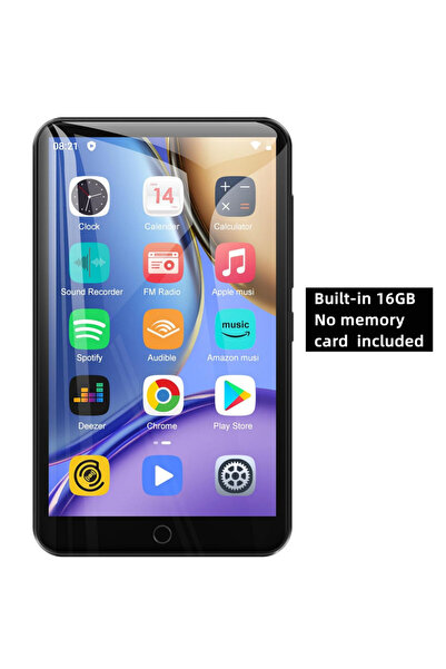 choice2 black 16GB no card 16GB/80GB MP3 Player Android 9.0 with Bluetooth an...