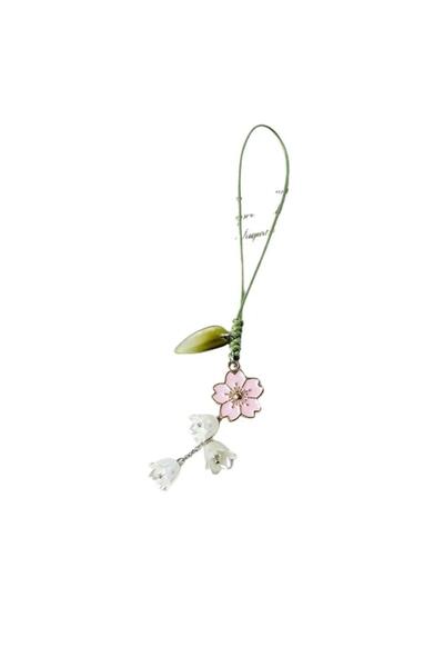 Choice pink 1Pc DYM Cute Tulip Flowers Strap Lanyards Charms For Mobile Phone...