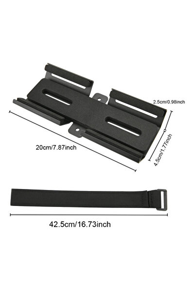 Choice black Portable Speaker Holder Metal Speaker Mount Holder Adjustable St...