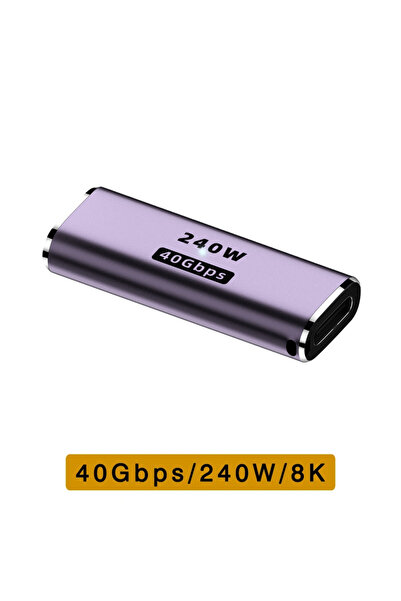 Choice7 قطعة واحدة من محول USB C أنثى إلى أنثى CF-ZT NNBILI مع دعم PD 240W وس...
