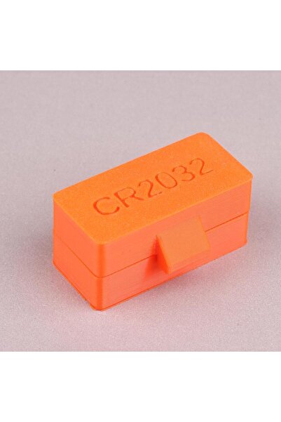 Choice KOQZM Orange 10-Hole CR2032/CR2025 Battery Box Coin Cell Battery Stora...