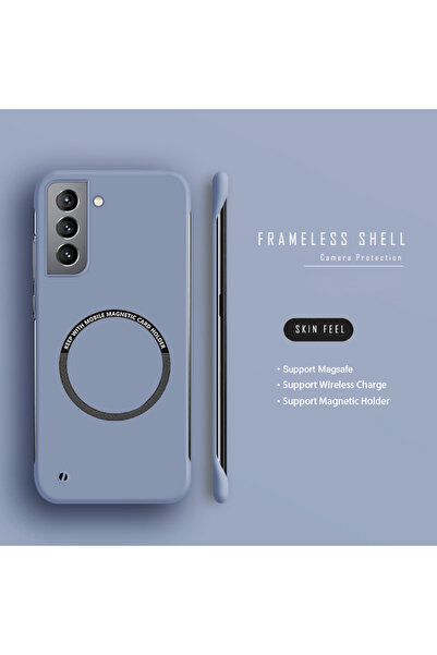 Choice Galaxy S26 Ultra Gray Slim Frameless Phone Case For S26 S25 Edge S24 S...