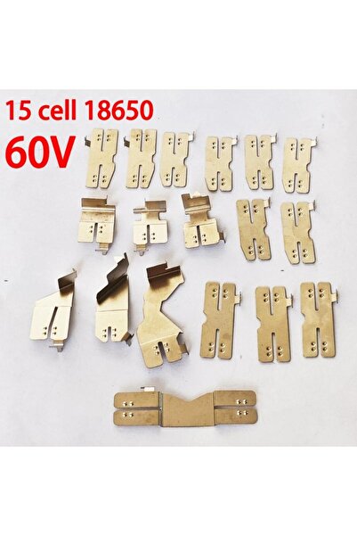 Choice 60V 1SET Lithium Battery Case 15*18650 BMS PCBA Nickel Connector Plate...