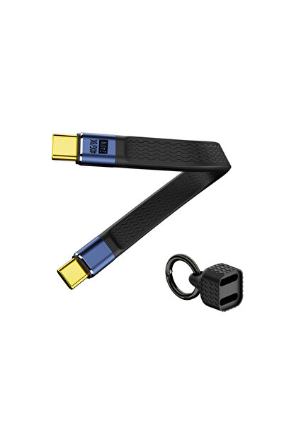choice2 BK Mini USB4 Portable Short Cable 40Gbps Data Transmission Dual 4K/8K...