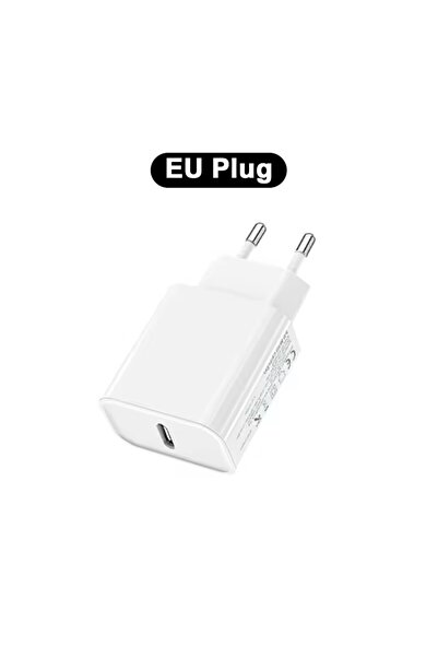 Choice WHITE EU PD20W Charger For iPhone PD 20W USB Phone Charger Fast Charge...