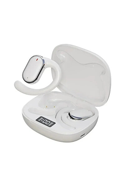 Choice WHITE Wireless Ear Hanging Headset, Noise Reduction Hanging Earphones,...