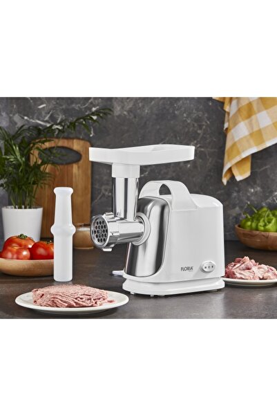 Floria Masina de tocat carne electrica ZLN7966, 1300W, 2 site (5mm si 7mm), f...
