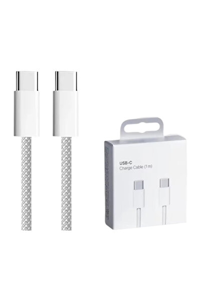 Choice1 كابل USB-C إلى USB-C بطول 2 متر، شحن سريع PD 60 واط، كابل مجدول مزدوج...