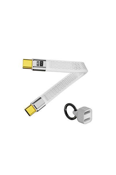 Choice1 WH Mini USB4 Portable Short Cable 40Gbps Data Transmission Dual 4K/8K...