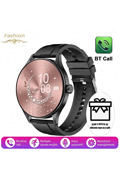 Choice8 ساعة ذكية جديدة Balck A0020 2026 للنساء والرجال مع ميزة الاتصال عبر ا...