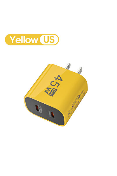 Choice US 45W USB C Charger Fast Charging Dual Port Mobile Phone Charger For ...