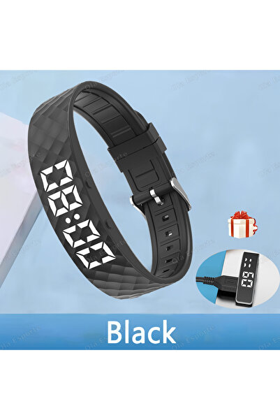 Choice10 Black 2026 Outdoor Smartwatch Sports Bracelet Vibration Alarm Clock ...