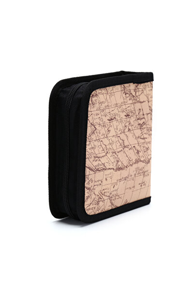 Choice Yellow NEW 40 Disc CD Holder DVD Case Storage Wallet VCD Organizer Fau...