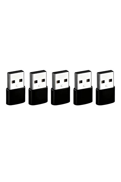Choice1 مجموعة محولات USB إلى USB-C من 5 قطع، محول USB-C أنثى إلى USB ذكر للش...