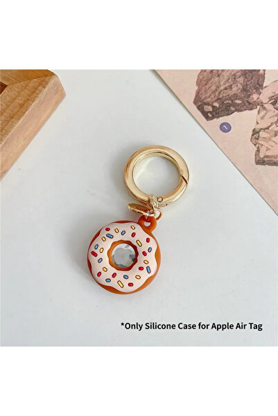 Choice Be Silicone Case for Air Tag Tracker Case Cartoon Donut Silicone Case ...