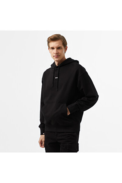 BOSS Erkek Siyah Sweatshirt