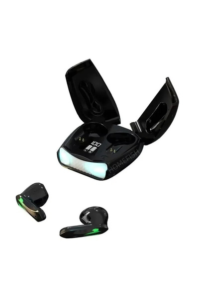Choice black HOMEFISH Wireless Earbuds BT 5.2 Low Latency, Waterproof with Co...