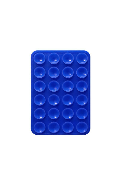 Choice13 Blue Double Side Silicone Suction Pad For Mobile Phone Fixture Sucti...