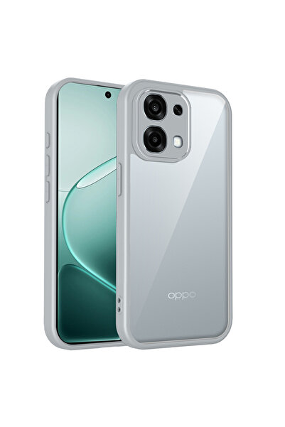 Choice جراب OPPO A6 Pro 5G PC + TPU رمادي اللون A6 Pro CPH2799 CPH2781، ممتص ...