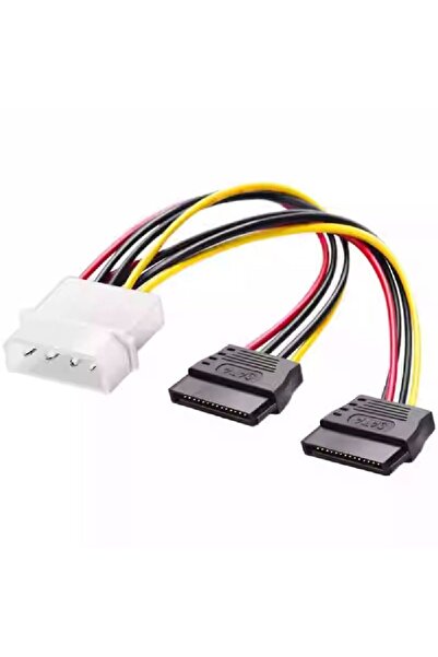 Choice Other IDE Molex 4 Pin to 2x SATA Power Cable Serial ATA Y Splitter Har...
