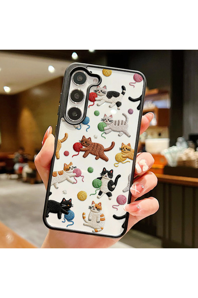 Choice Galaxy A55 5G MQ62 Cute Cat Phone Case For A17 A07 A56 5g A16 A55 A54 ...