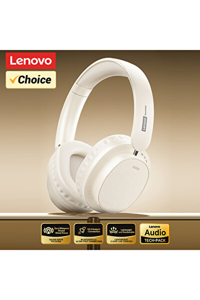 Choice Lenovo LS105 Beige Retro TH30 Pro Gaming Headset Wireless Bluetooth 6....