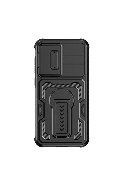 Choice17 moto edge 60Pro black Folding Holder Rugged Phone Case DropProof Len...