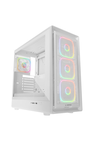 Rampage METEOR PRO 750W 80 Plus Bronze 4*RGB Fan 1*Usb3.1 + 2*Usb2.0 Beyaz Oy...
