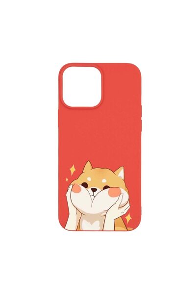 bestcase Θήκη σιλικόνης, Συμβατή με Apple iPhone 13 Pro Max, Emoji - Γλυκιά Γ...