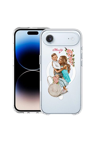 bestcase Θήκη για Apple iPhone 17 Air με Σχέδιο Mom Life με Αγόρι, Αντικραδασ...