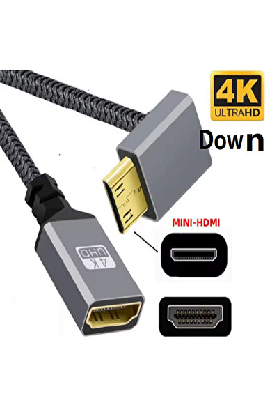 Choice داون ﻿   كابل تمديد HDMI صغير إلى HDMI متوافق بدقة 4K وتردد 60 هرتز بط...