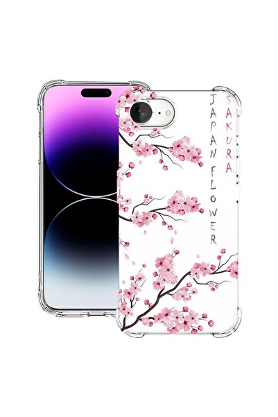 bestcase Θήκη για Apple iPhone 16e, Αντικραδασμική 1.5MM, Άνθος Κερασιάς, Προ...