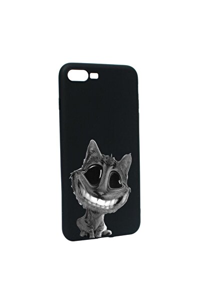 bestcase Θήκη σιλικόνης συμβατή με Apple iPhone 7 Plus / 8 Plus, Crazy Cat, α...