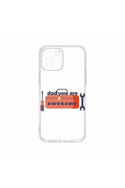 bestcase Husa BestCase¬Æ, Compatibila cu Apple iPhone 14, Awesome Dad, Rezist...