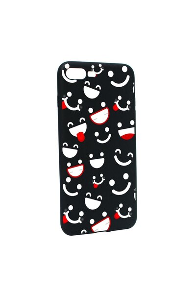 bestcase Husa Silicon Compatibila Cu Apple iPhone 7 Plus / 8 Plus, Be Happy, ...