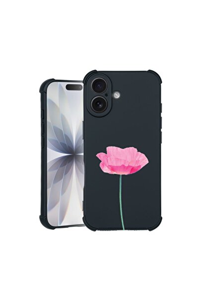 bestcase Θήκη TPU Pro Shock Συμβατή με Apple iPhone 17, με σχέδιο τριαντάφυλλ...