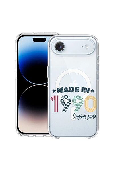 bestcase Husă pentru Apple iPhone 17 Air cu Design Original Parts 1990, Mag A...