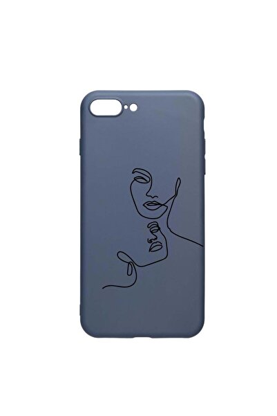 bestcase Θήκη Σιλικόνης Συμβατή με Apple iPhone 8 Plus / 7 Plus, Αφηρημένο σχ...