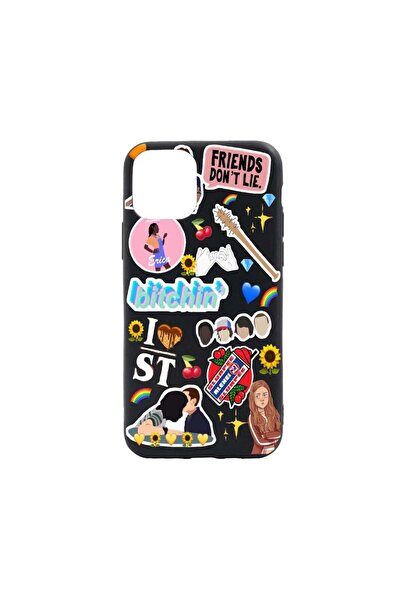 bestcase Θήκη σιλικόνης συμβατή με Apple iPhone 11 Pro, Φίλοι δεν ψεύτιζουν, ...