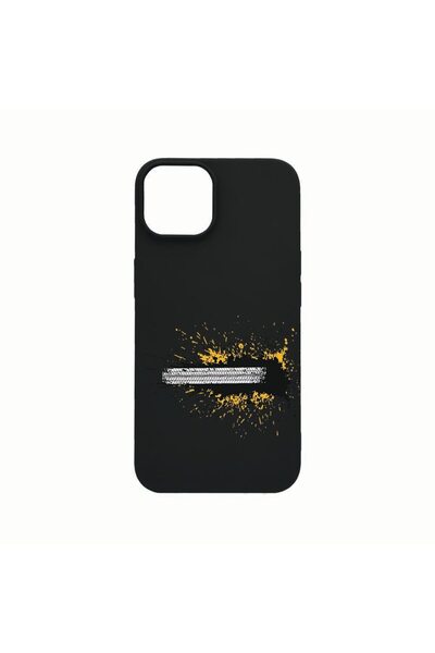 bestcase Силиконов калъф, съвместим с Apple iPhone 14, с дизайн на гумени сле...