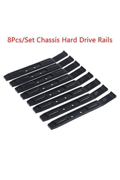 Choice 4Pair 4Pair Hard Drive Rails Chassis Cage Accessories Drive Bay Slider...