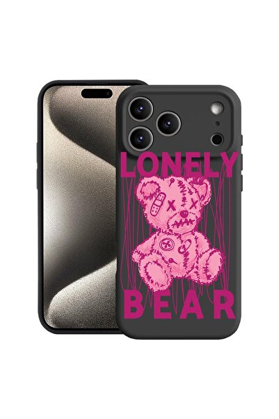 bestcase Θήκη για Apple iPhone 17 Pro Max με σχέδιο Αρκουδάκι Μοναχικό, Σιλικ...