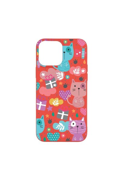 bestcase Θήκη σιλικόνης, Συμβατή με Apple iPhone 13 Pro Max, Χαριτωμένο Γατάκ...